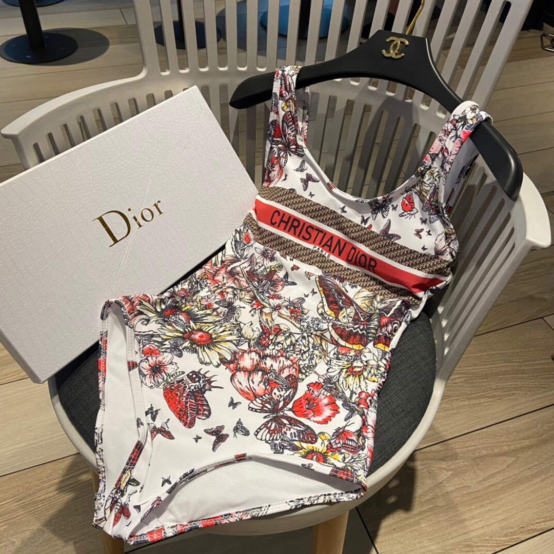 Dior Women's one piece swimsuit Bikini 21BS02 - S - View 1