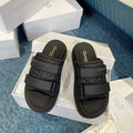 Dior Women's Shoes DIO(R) Evolution Slide Quilted Cannage KCQ716CQC Black - 35 - View 1