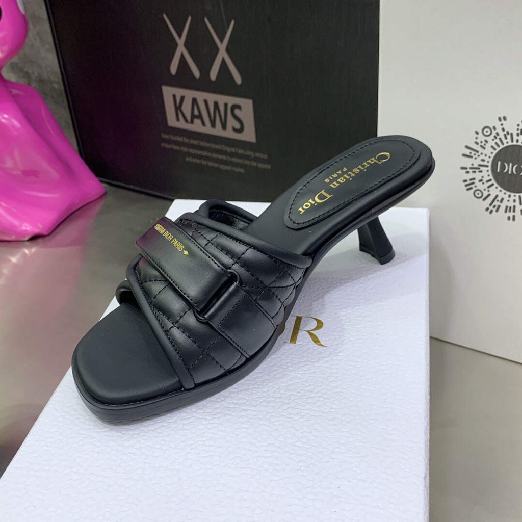 Dior Women's Shoes evolution heeled slide KCQ731CQC Black