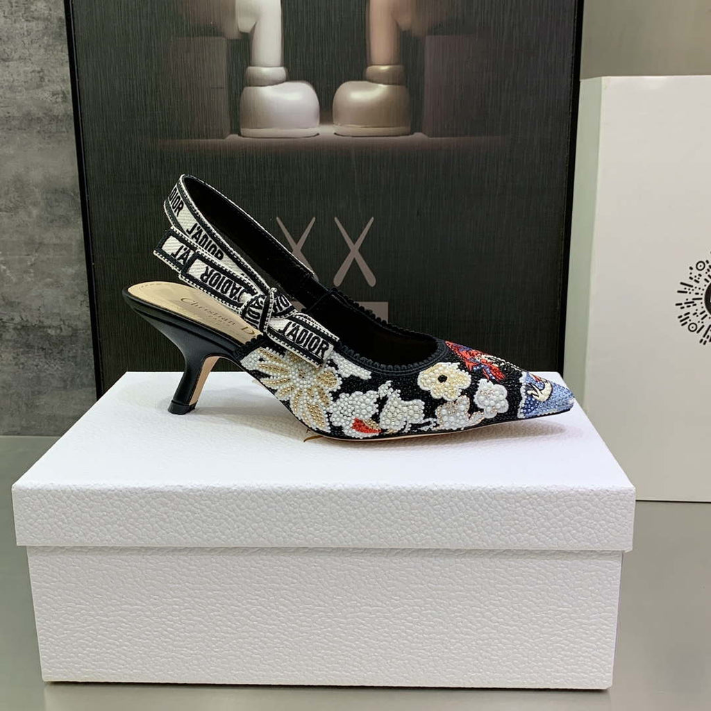 Dior Women's Shoes KCB384TFL_S900 J'ADIOR Slingback Ballerina Flat 195797