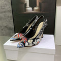 Dior Women's Shoes KCB384TFL_S900 J'ADIOR Slingback Ballerina Flat 195802
