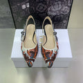 Dior Women's Shoes KCB384TFL_S900 J'ADIOR Slingback Ballerina Flat 195804