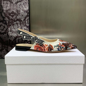 Dior Women's Shoes KCB384TFL_S900 J'ADIOR Slingback Ballerina Flat 195804 - 33 - View 4