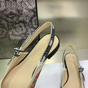 Dior Women's Shoes KCB384TFL_S900 J'ADIOR Slingback Ballerina Flat 195804 - 33 - View 8