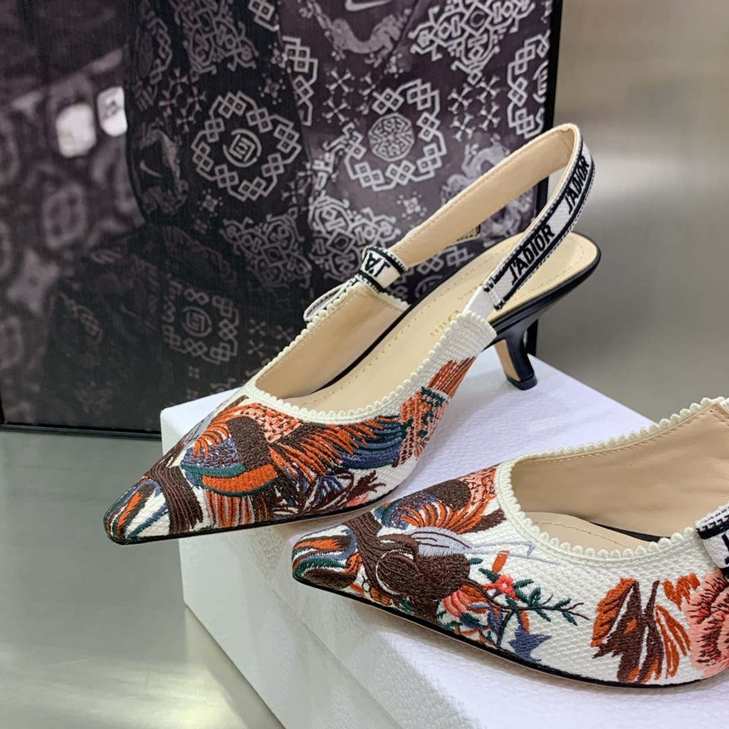 Dior Women's Shoes KCB384TFL_S900 J'ADIOR Slingback Ballerina Flat 195805