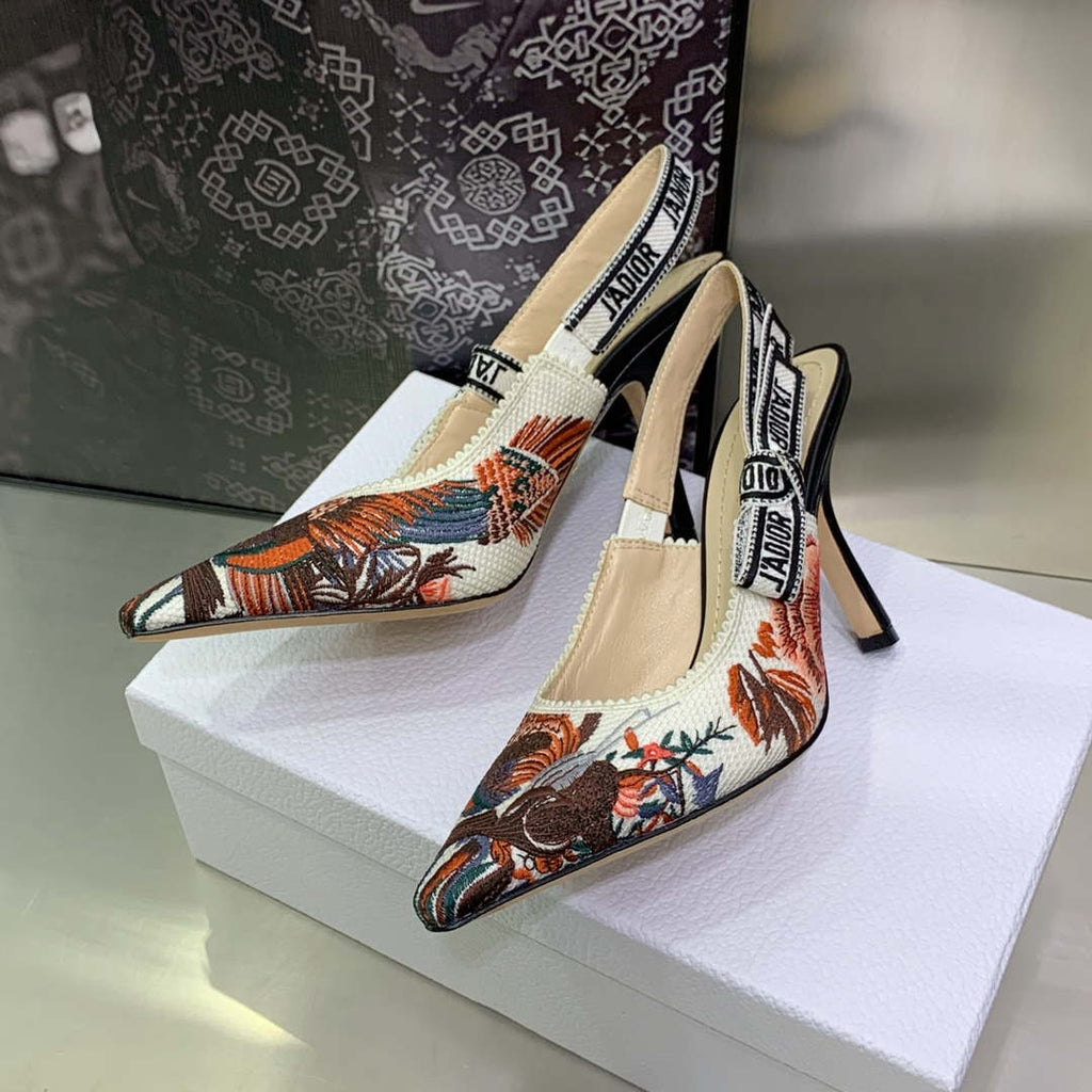 Dior Women's Shoes KCB384TFL_S900 J'ADIOR Slingback Ballerina Flat 195806