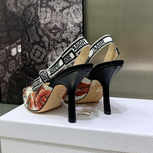 Dior Women's Shoes KCB384TFL_S900 J'ADIOR Slingback Ballerina Flat 195806 - 33 - View 7