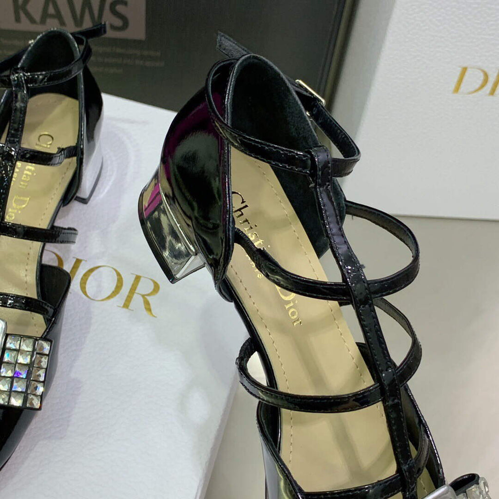 Dior Women's Shoes La Parisienne Dior Ballerina Flat KDB736PMI Black