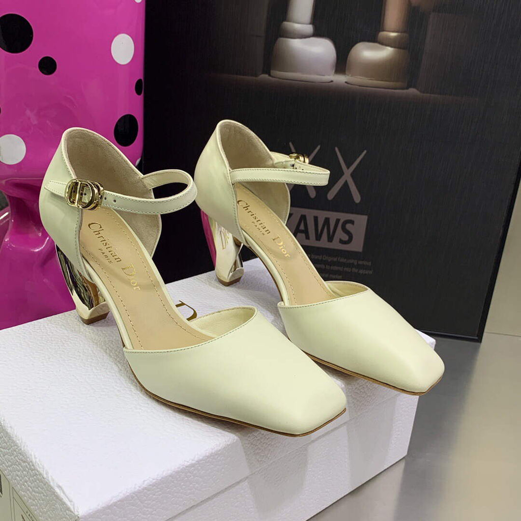 Dior Women's Shoes Rhodes Heeled Shaped and hollow Shoes D88231