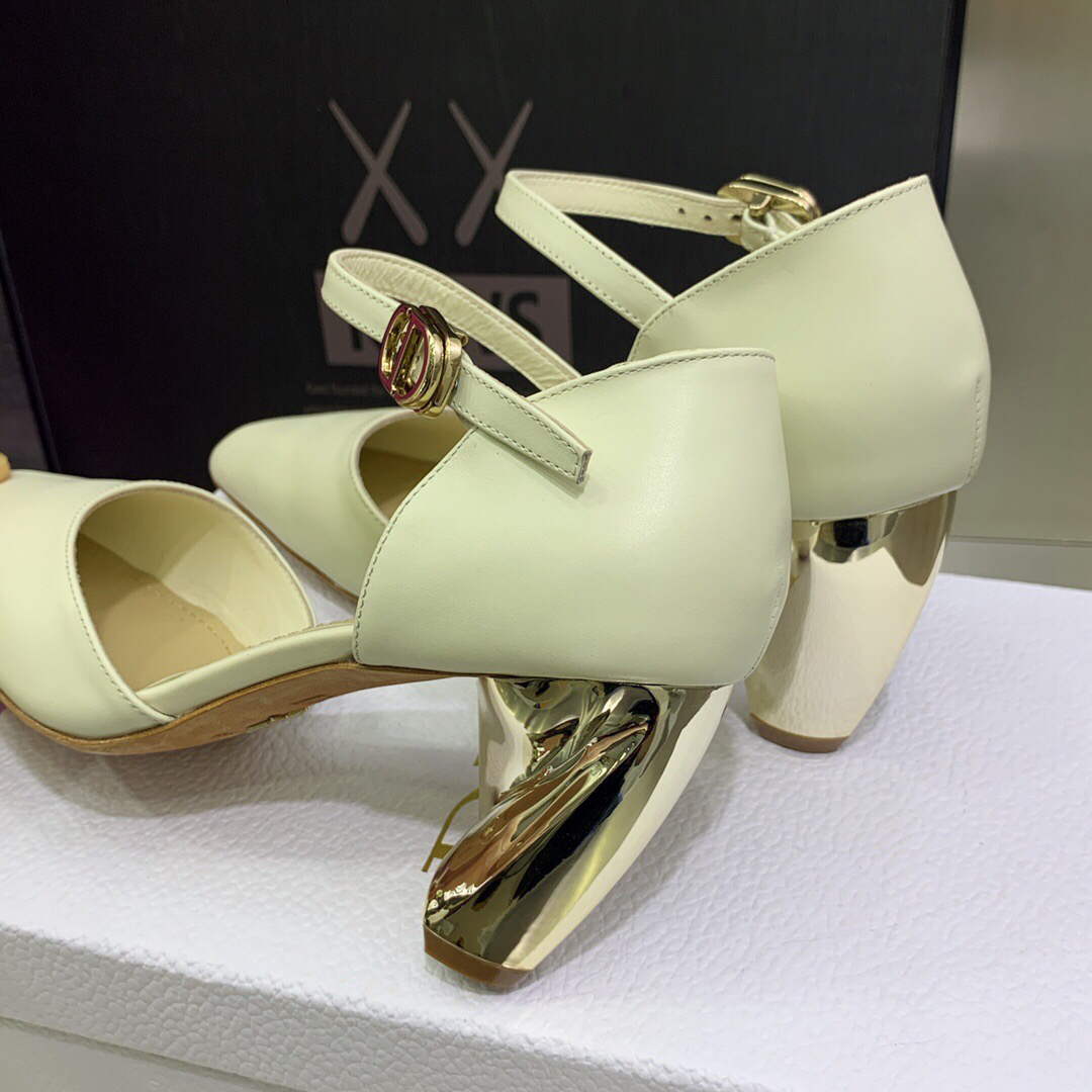 Dior Women's Shoes Rhodes Heeled Shaped and hollow Shoes D88231