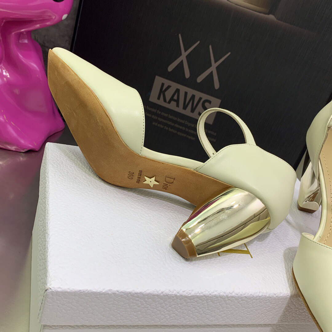 Dior Women's Shoes Rhodes Heeled Shaped and hollow Shoes D88231