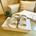 Dior Women's Slippers Designer Dior Sandals Flats Shoes D81191