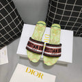 Dior Women's Slippers Designer Dior Sandals Flats Shoes D81203