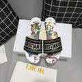 Dior Women's Slippers Designer Dior Sandals Flats Shoes D81204