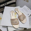 Dior Women's Slippers Designer Dior Sandals Flats Shoes D81206