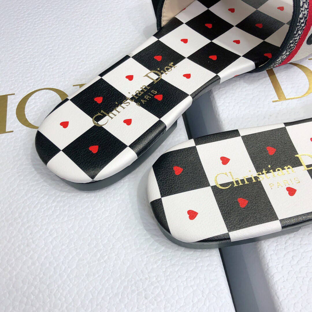 Dior Women's Slippers Designer Dior Sandals Flats Shoes D81208