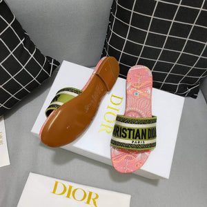 Dior Women's Slippers Designer Dior Sandals Flats Shoes D81212 - 35 - View 6