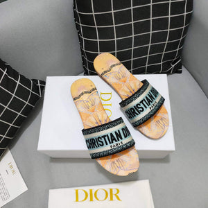 Dior Women's Slippers Designer Dior Sandals Flats Shoes D81213 - 35 - View 2