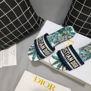 Dior Women's Slippers Designer Dior Sandals Flats Shoes D81214 - 35 - View 6