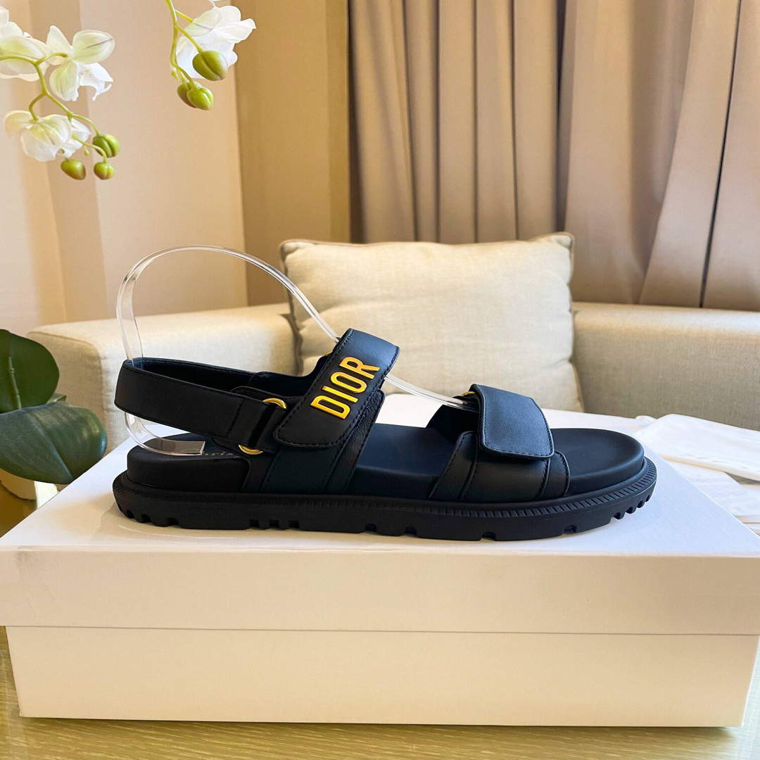Dior Women's Slippers Designer Dior Sandals Flats Shoes D81192