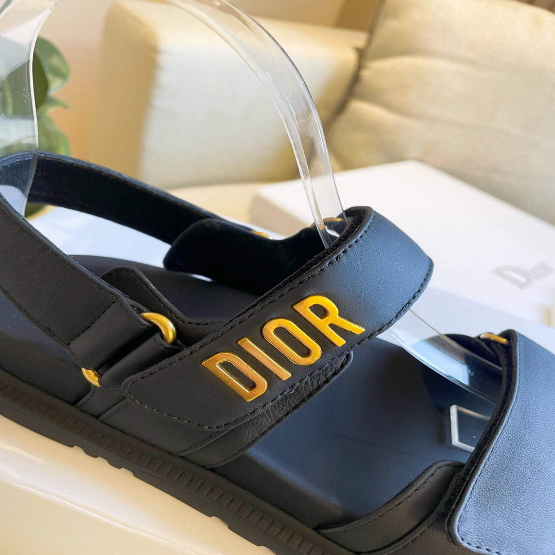 Dior Women's Slippers Designer Dior Sandals Flats Shoes D81192