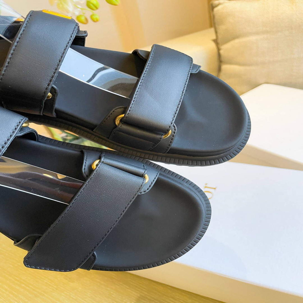 Dior Women's Slippers Designer Dior Sandals Flats Shoes D81192