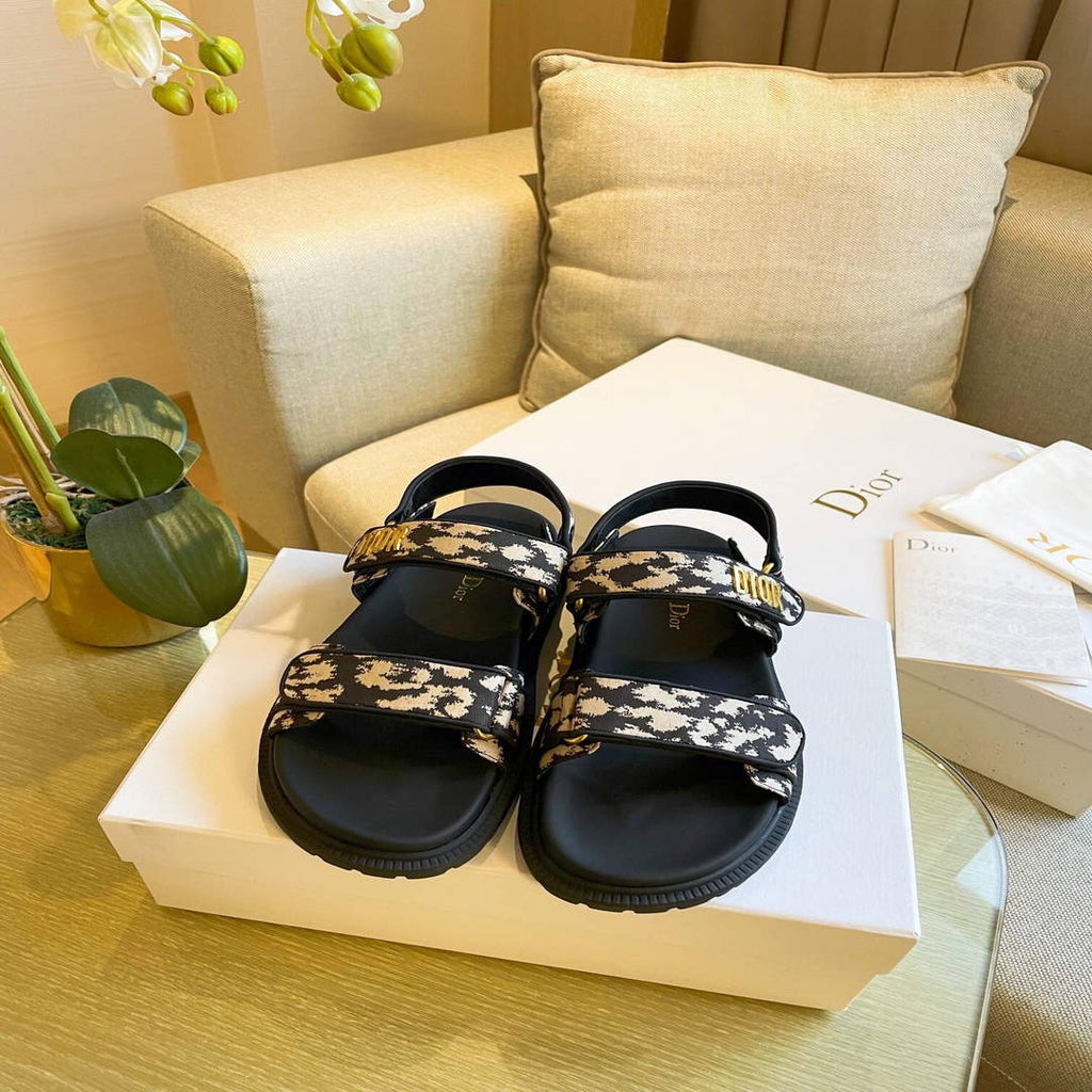 Dior Women's Slippers Designer Dior Sandals Flats Shoes D81193