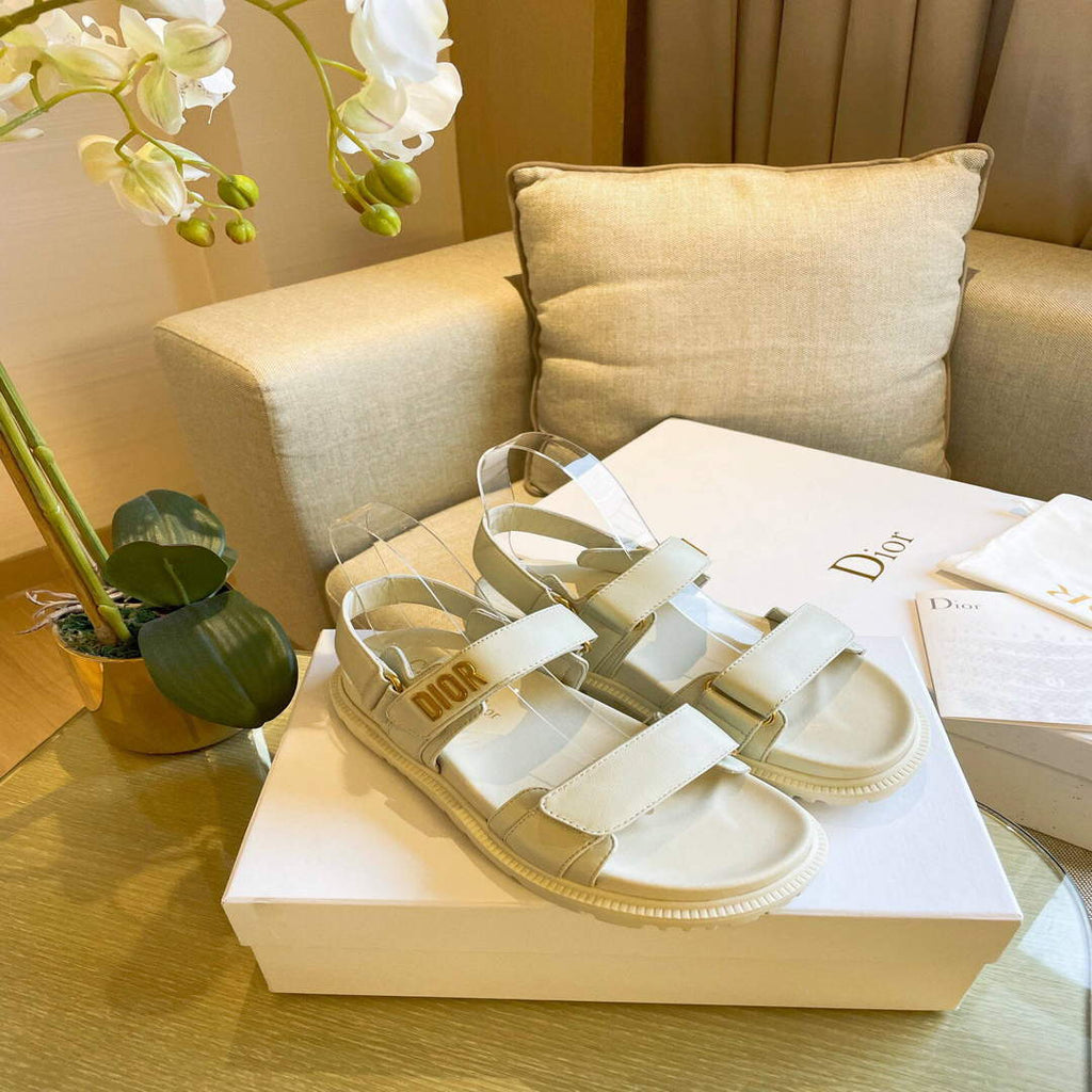 Dior Women's Slippers Designer Dior Sandals Flats Shoes D81194