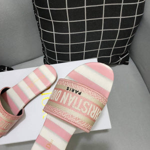 Dior Women's Slippers Designer Dior Sandals Flats Shoes D81196 - 35 - View 6