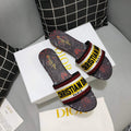 Dior Women's Slippers Designer Dior Sandals Flats Shoes D81199