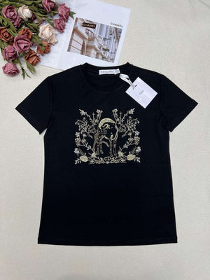 Dior Women's T-shirt Fashion Clothing D82607 - S - View 1