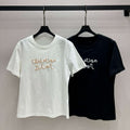 Dior Women's T-shirt Fashion Clothing D82609 - Black / S - View 1