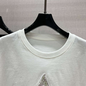 Dior Women's T-shirt Fashion Clothing D82610 - Black / S - View 5