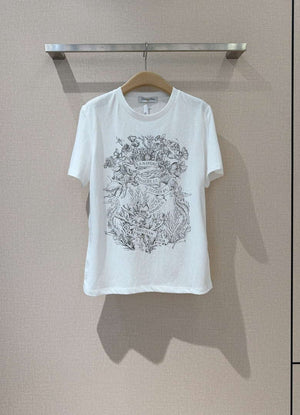 Dior Women's T-shirt Fashion Clothing D82611 - S - View 1