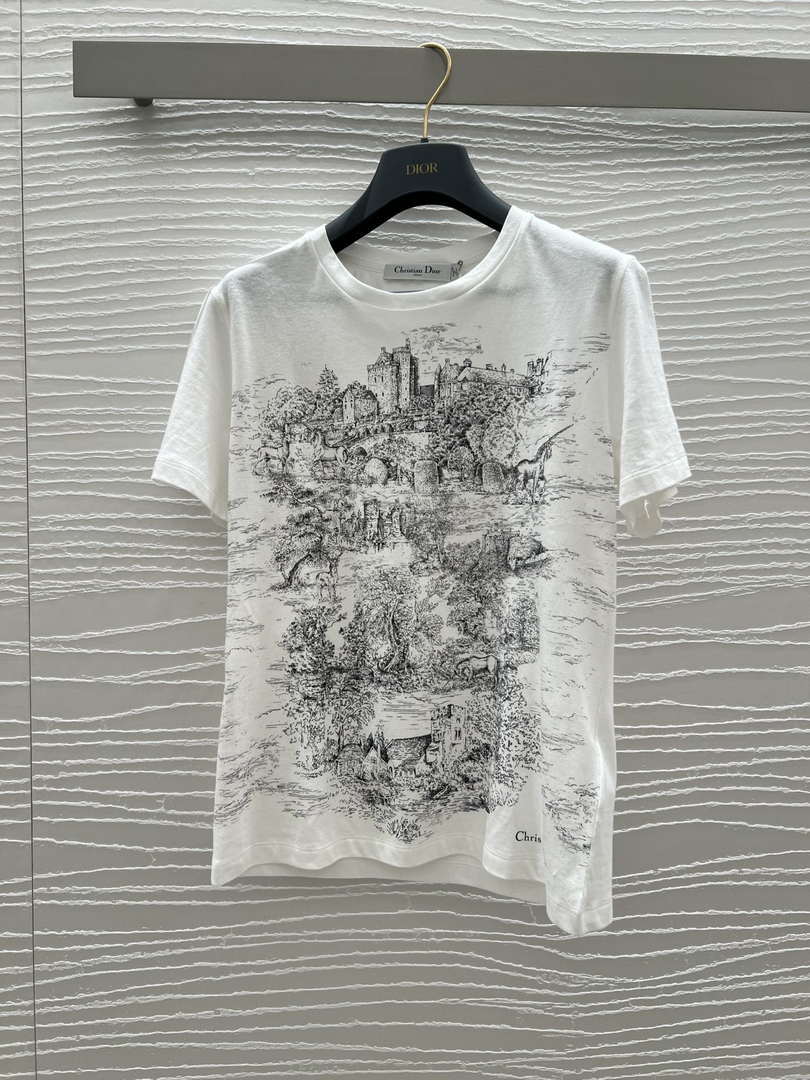Dior Women's T-shirt Fashion Clothing D82605