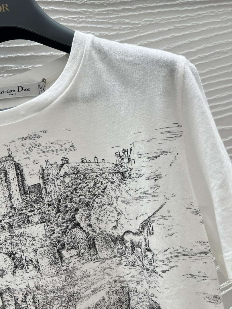 Dior Women's T-shirt Fashion Clothing D82605