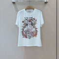 Dior Women's T-shirt Fashion Clothing D82612 - S - View 1