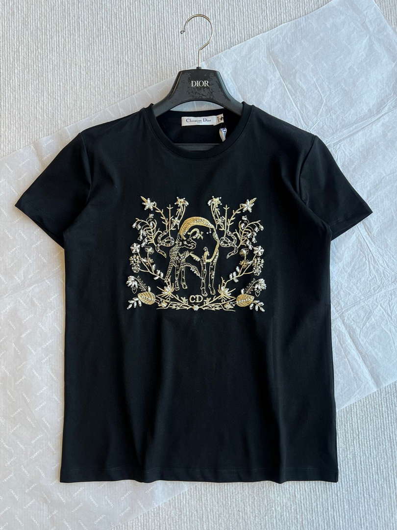 Dior Women's T-shirt Fashion Clothing D82617