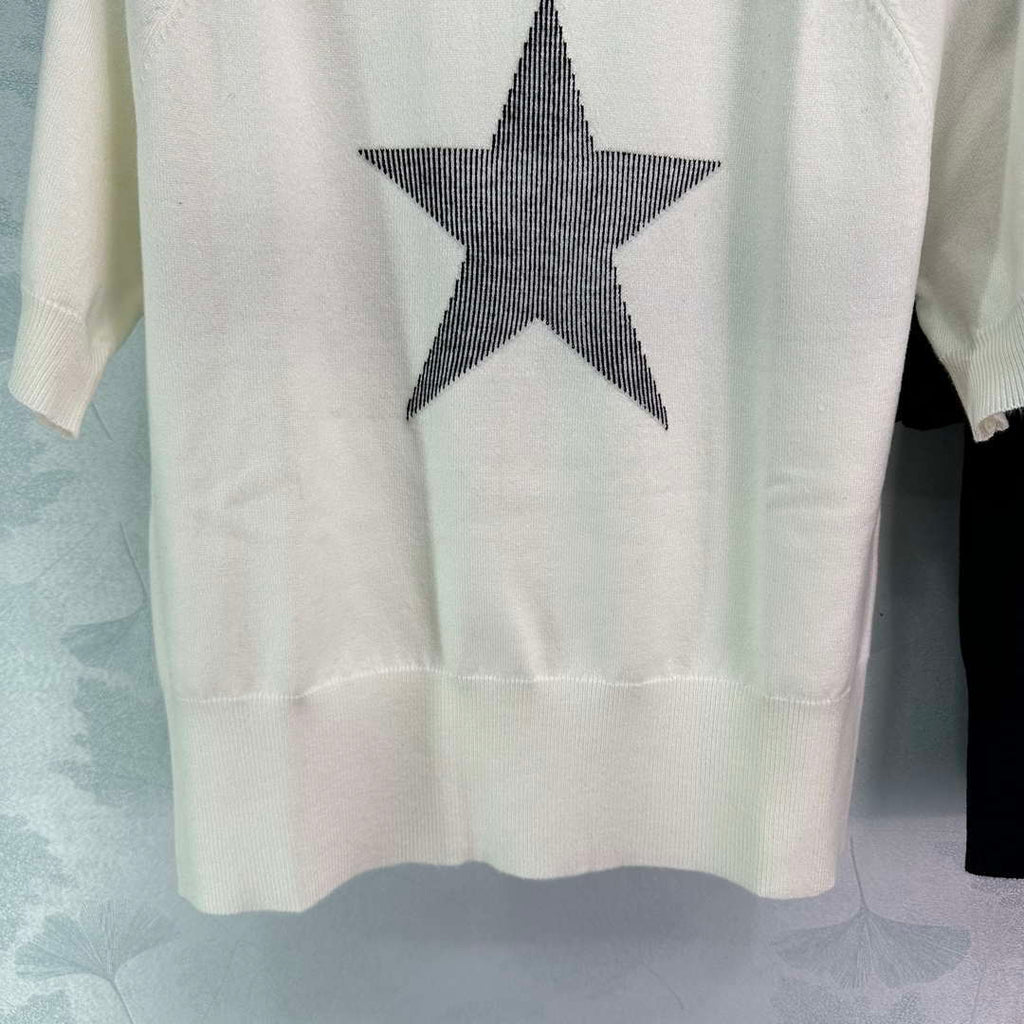 Dior Women's T-shirt Fashion Clothing embroidery D82615