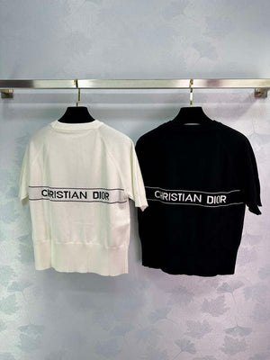 Dior Women's T-shirt Fashion Clothing embroidery D82615 - White / S - View 9