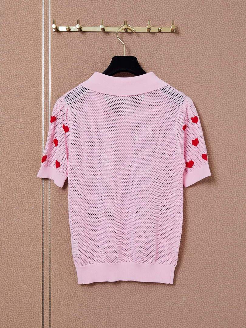 Dior Women's T-Shirts Designer Dior Clothing Pink 38091 - luxibagsmall
