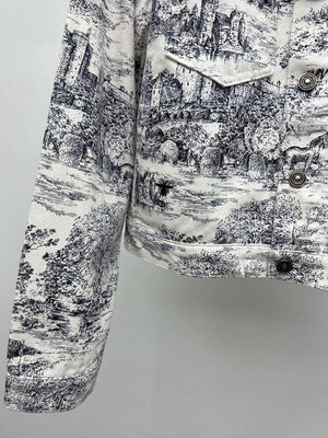 Dior Women's Tracksuit Casual Printed denim set Clothing D39004 - S - View 5