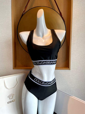 Dolce&Gabbana Bikini with branded stretch band O8A91JFUGA2 - S - View 1