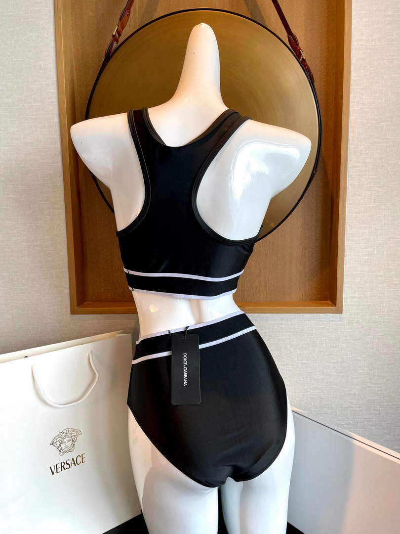 Dolce&Gabbana Bikini with branded stretch band O8A91JFUGA2