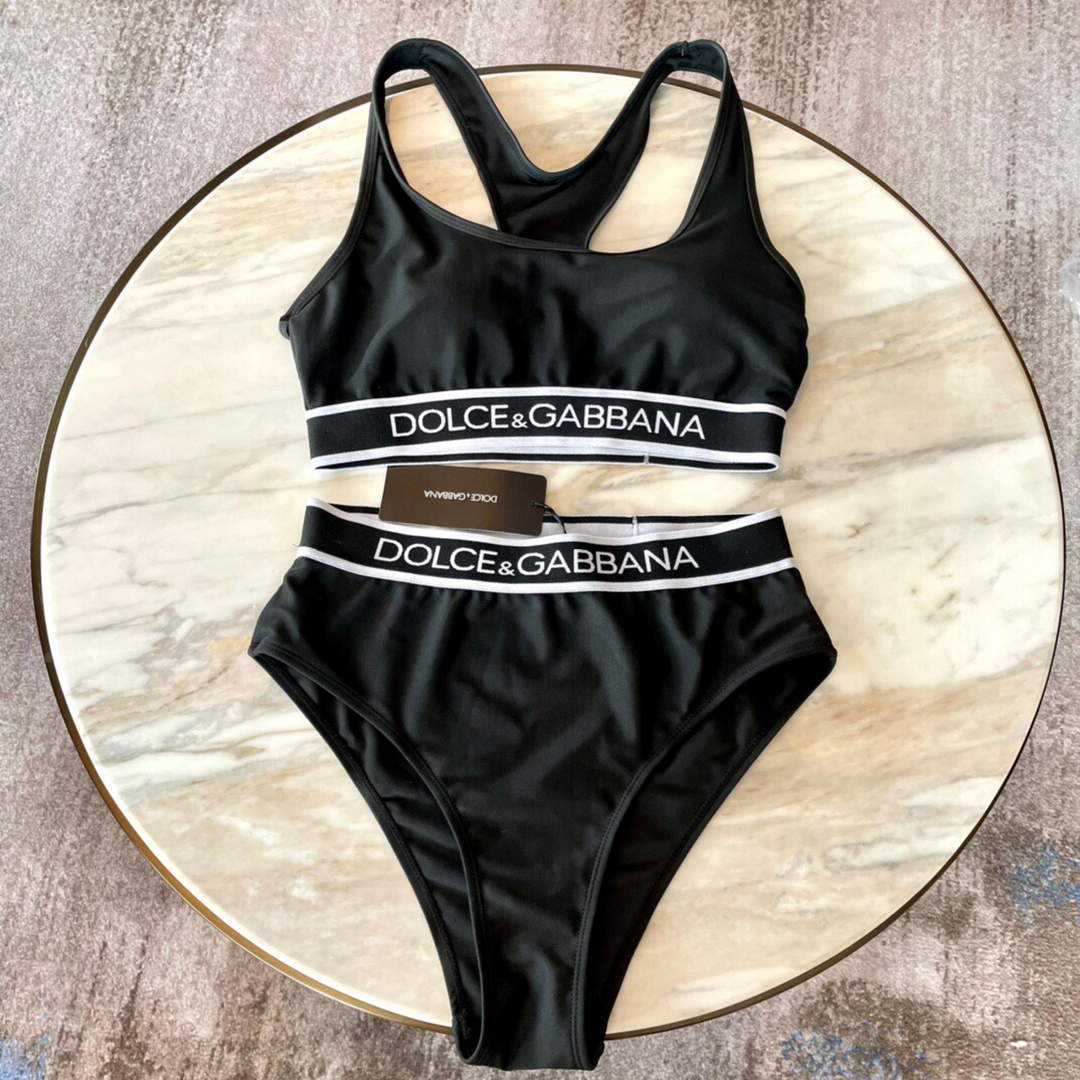 Dolce&Gabbana Bikini with branded stretch band O8A91JFUGA2