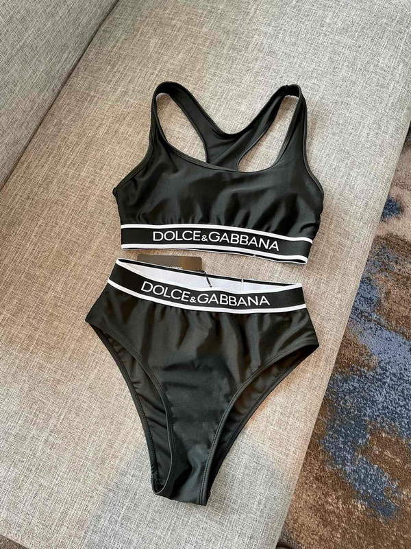 Dolce&Gabbana Bikini with branded stretch band O8A91JFUGA2