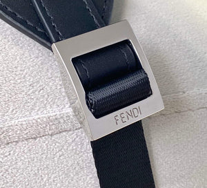 Fendi 2381 Backpack Black Fendi Nylon Shoulders Backpack 7VZ042 Black - Default Title - View 7