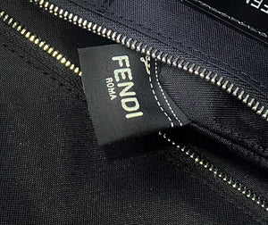 Fendi 2381 Backpack Black Fendi Nylon Shoulders Backpack 7VZ042 Black - Default Title - View 8