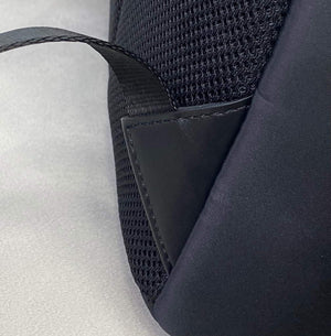 Fendi 2381 Backpack Black Fendi Nylon Shoulders Backpack 7VZ042 Black with red - Default Title - View 5