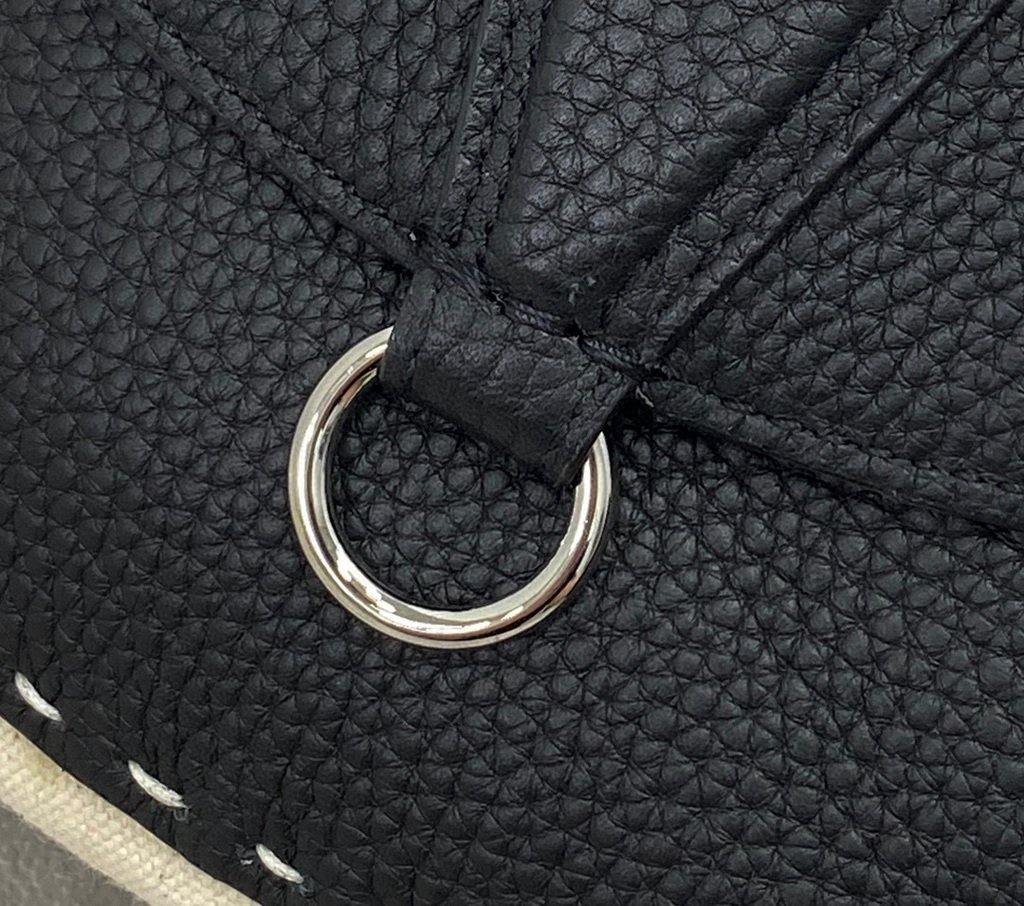 Fendi 655 Fendi Moonlight Shoulder Saddle Leather Bag Black - luxibagsmall